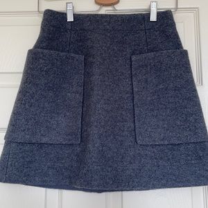 COS 100% wool skirt